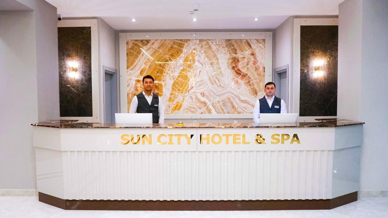 Sun City Hotel & Spa Naftalan Exteriör bild